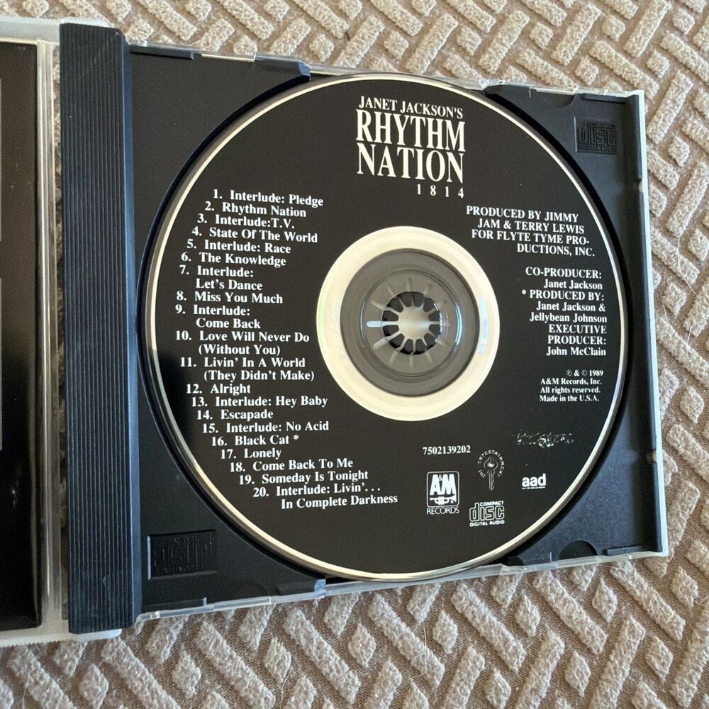Janet Jackson's Rhythm Nation : 1814 CD Import (2000) - Picture 4 of 5